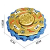 Creative Decompression Chain Fingertip Gyroscope Burst Puzzle Colorful Mecha Battle Gyroscope