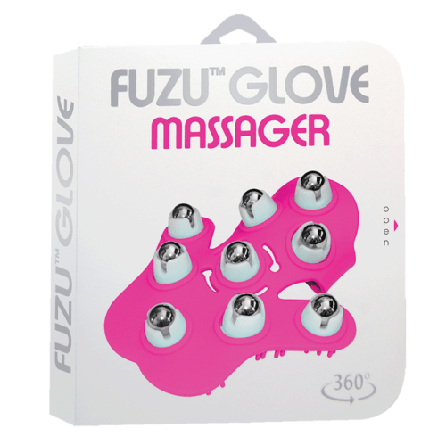 pornhint Pornhint Fuzu Glove Massager Neon Pink