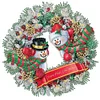 Christmas Wreath-Crystal Rhinestone Diamond Painting