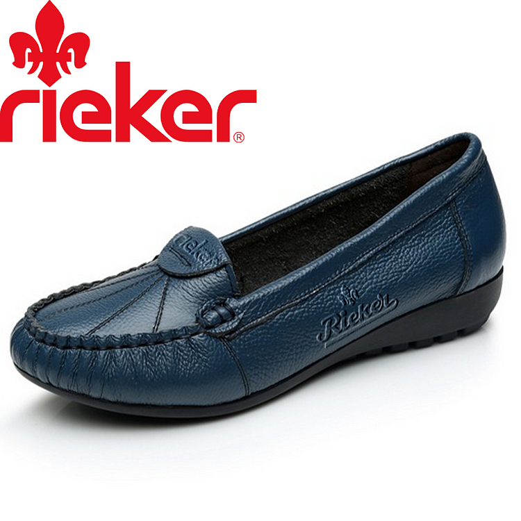 NOVÉ MOCASÍNY RIEKER® TELETÍ KŮŽE