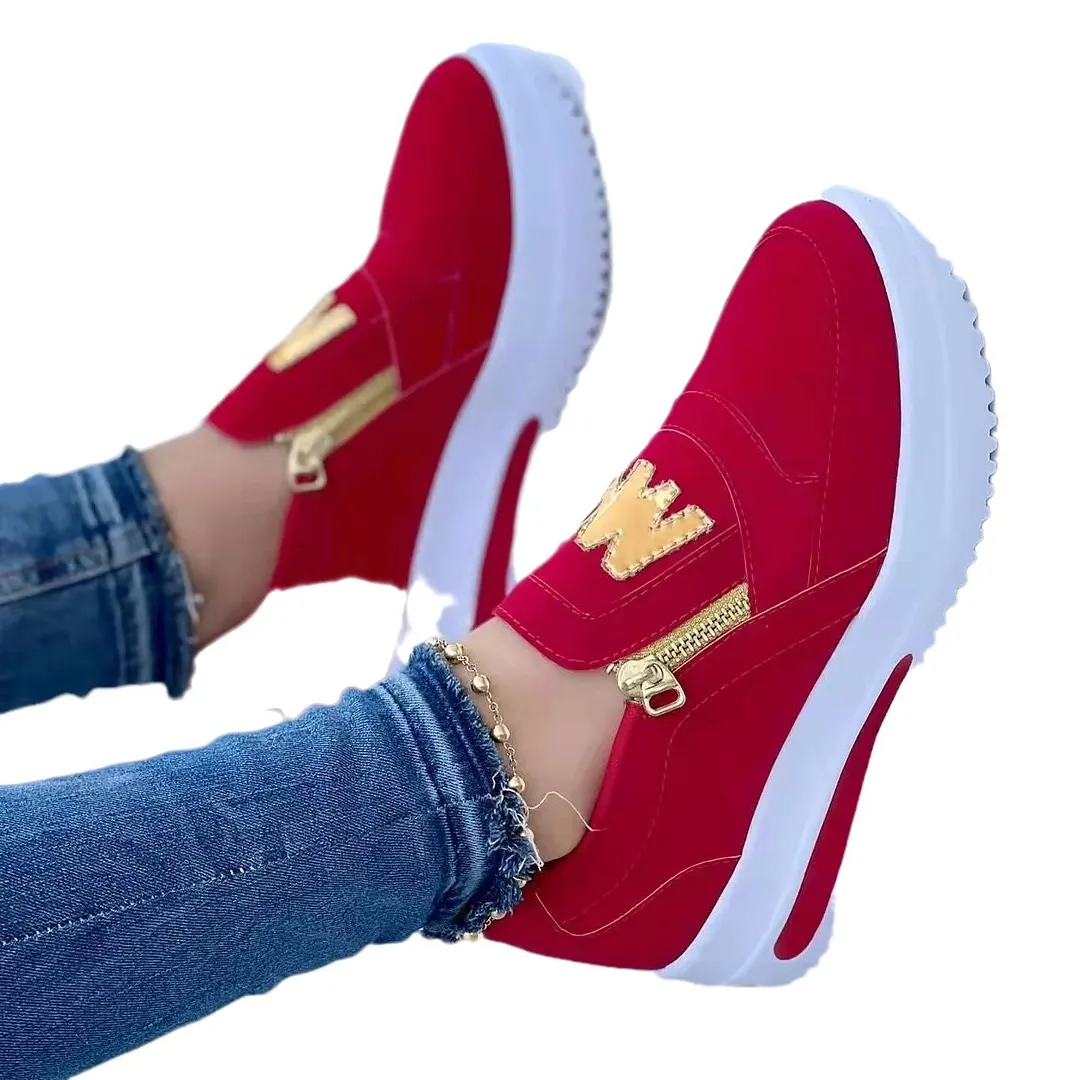 Breakj Breakj 2025 New Sports Single Shoes Women Flat Bottom One Foot Pedal Solid Pink Casual Round Head Single Shoes