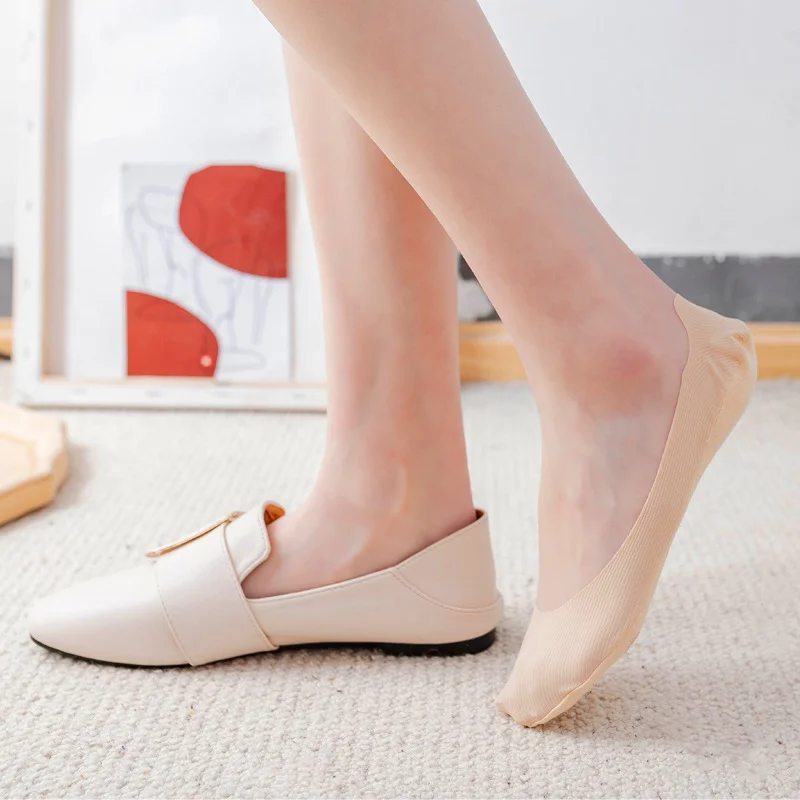 Invisible Non-slip Ice Silk Socks