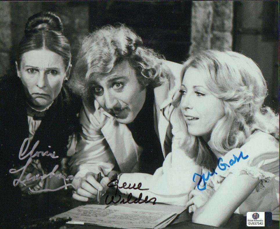 YOUNG FRANKENSTEIN' Film Cast Signed x3 Photo Poster paintinggraph - Film Actors - preprint