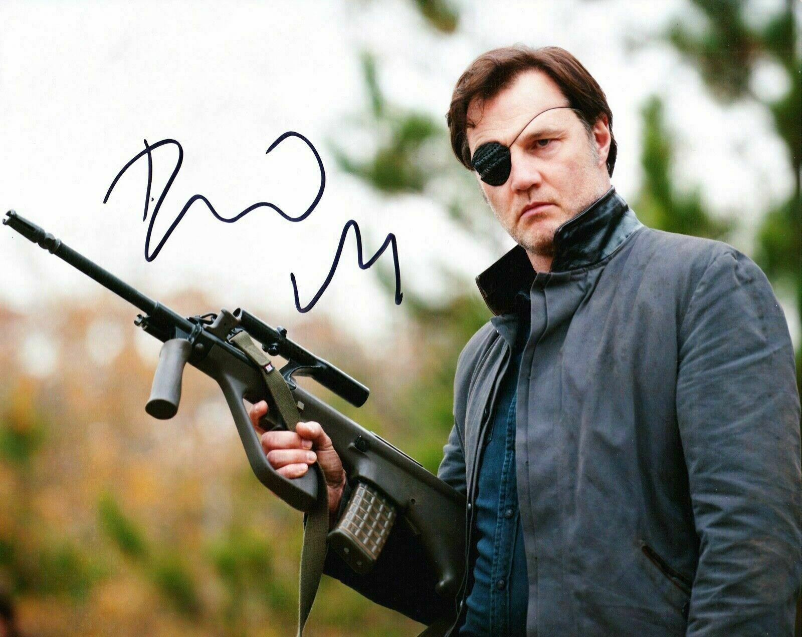 David Morrissey Signed 10X8 Photo Poster painting The Governor Walking Dead AFTAL COA (A)