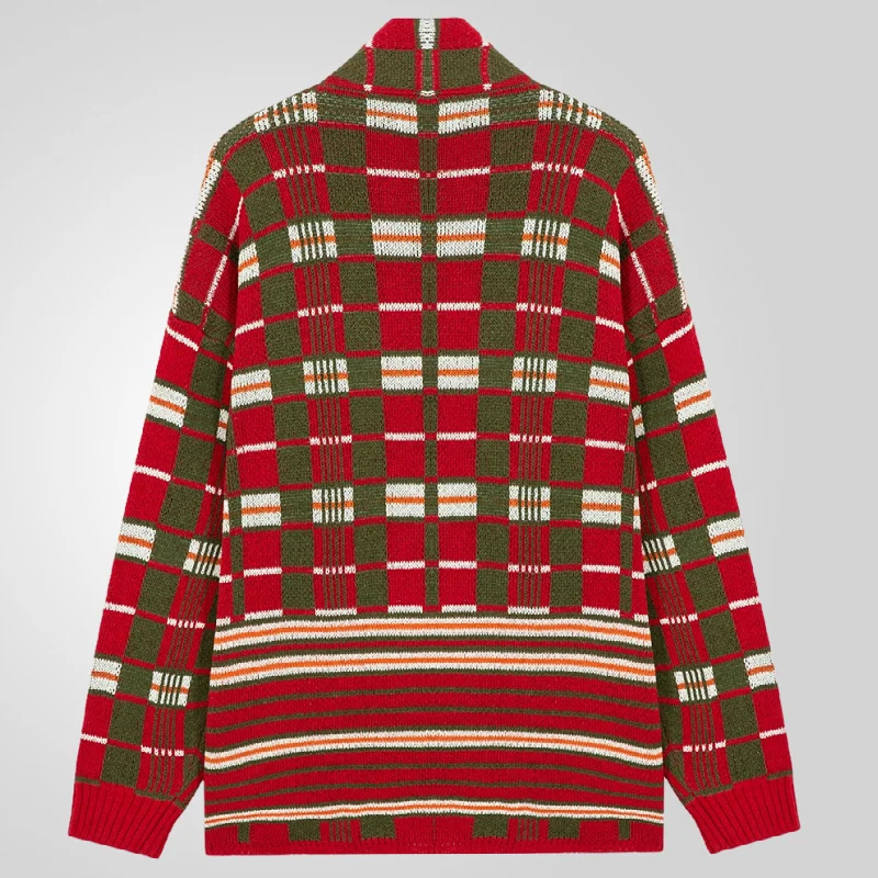 Uveng Uveng And Winter Men's Fashion Tribs T-Shirt Long Loose Large Sweater Coat Men's SY0005