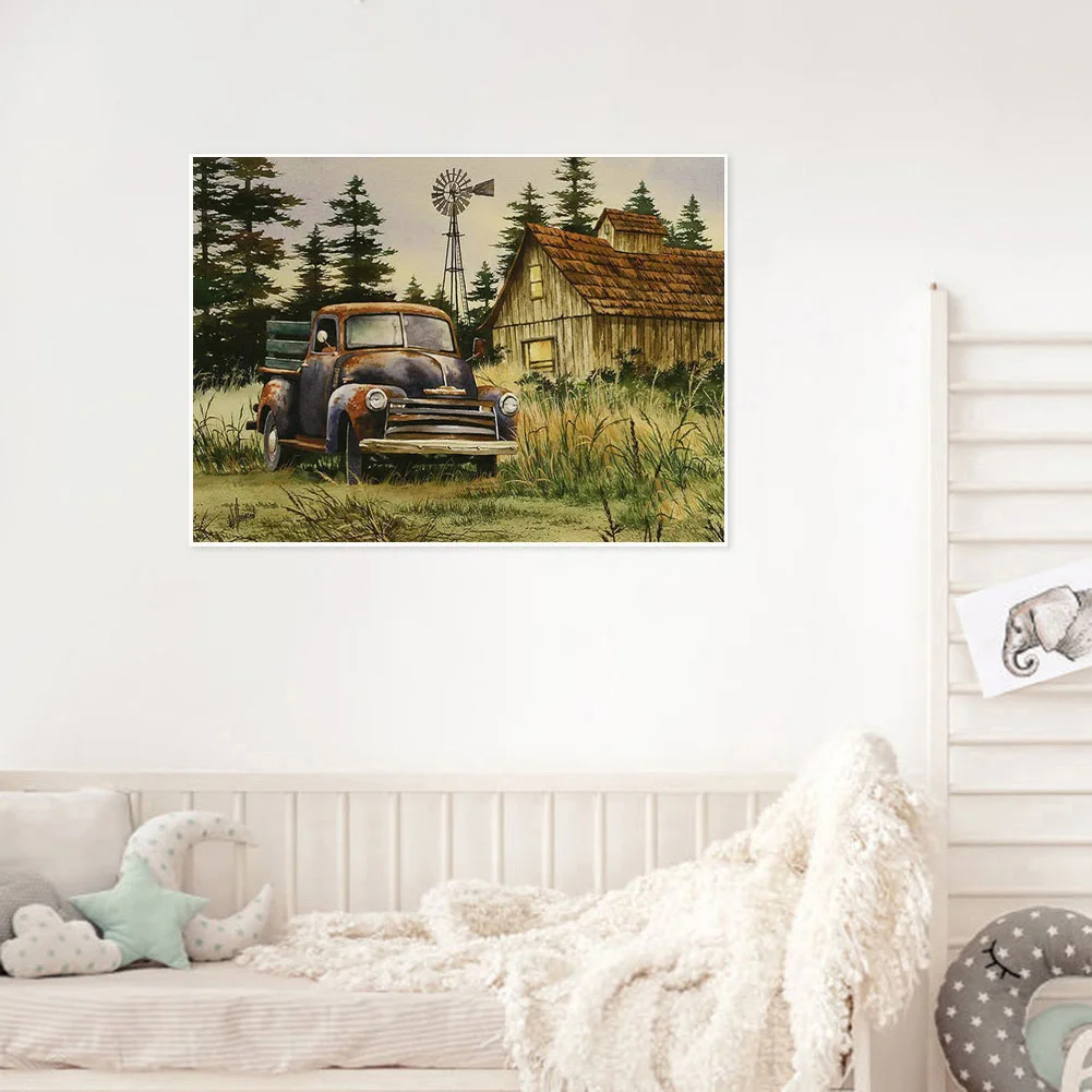 Car - Paint By Number(50*40cm)