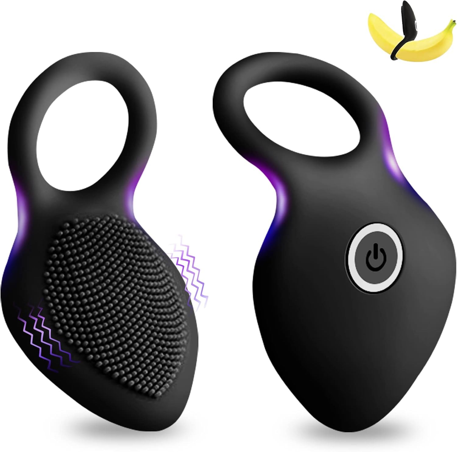 Rove - 10 Powerful Vibration Modes & Waterproof Vibrating Cock Ring for Men By Rose Toy