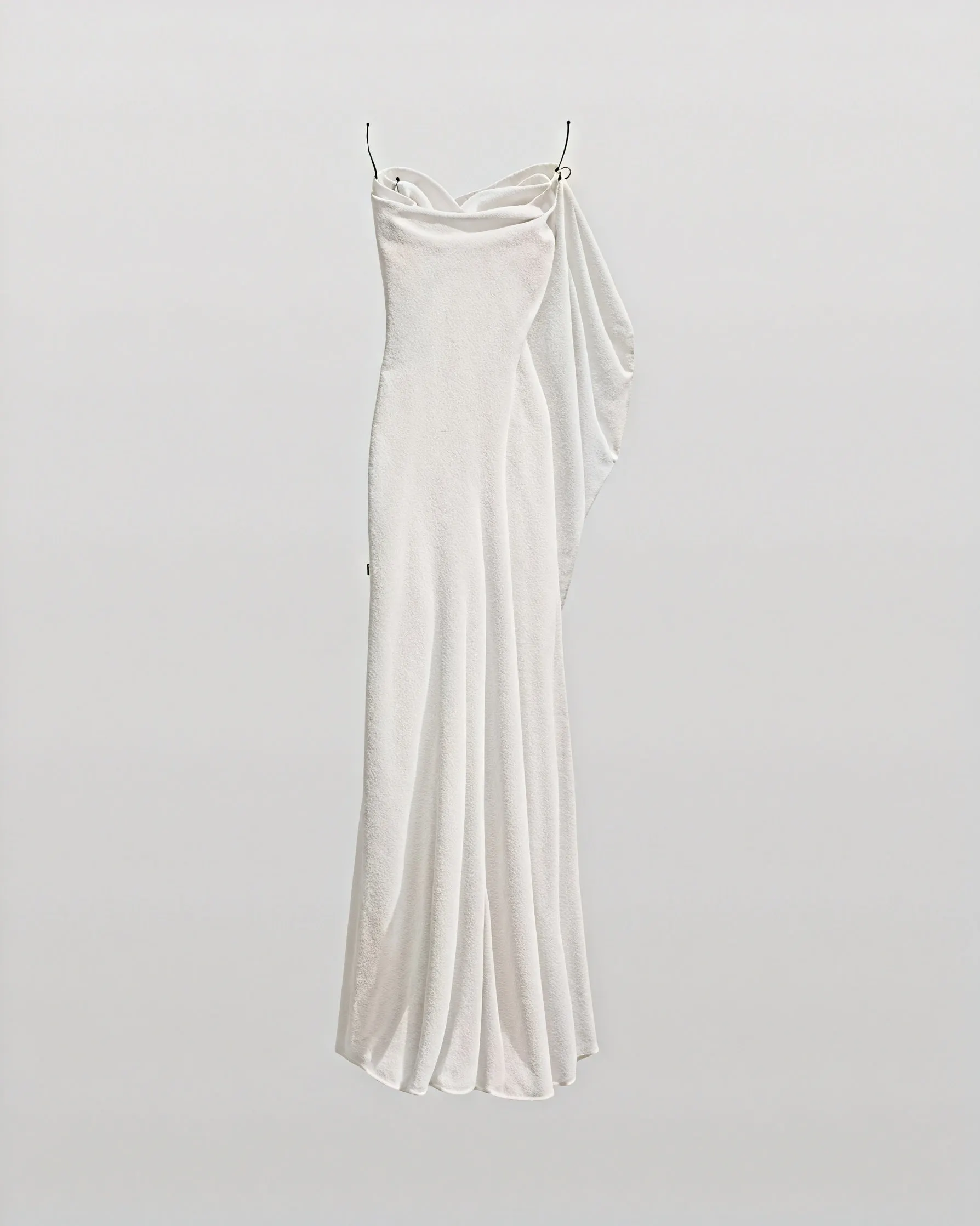 Damen Satin Maxikleid – Wasserfallausschnitt, Spaghettiträger, bodenlang-83831-00001a11-524b-4c5f-a8c5-e37f59d26654