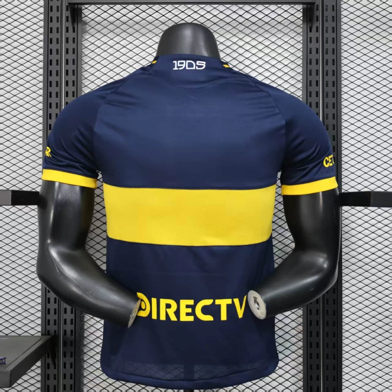 25/26 Boca Juniors Home Player Version Football Jersey 1:1 Thai Quality