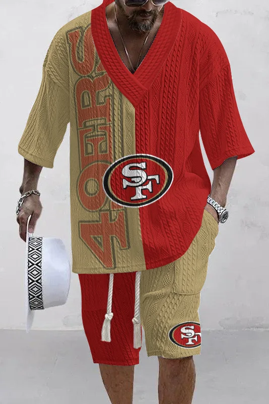 San Francisco 49ers Limited Edition Top And Shorts Two-Piece Suits