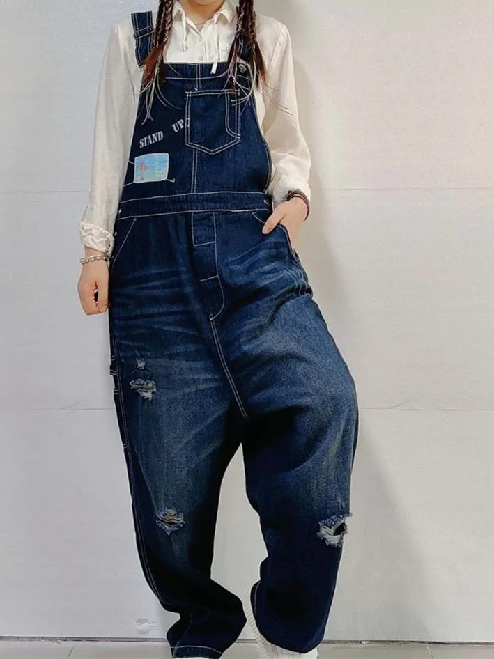 Women Half Sleeve V-neck Solid Color Dress