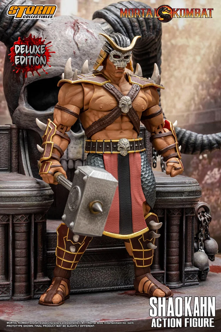 SHAO KAHN DELUXE EDITION ACTION FIGURE