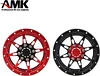 AMK 4pcs Aluminum Alloy 1.9 Wheel Rim 7-Spoke Wheels for 1/10 RC Crawler Axial SCX10 II 90046 TRX4 D90 TF2 Tamiya CC01 MST