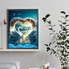 Diamond Painting-DIY Full Round Drill Love Swan