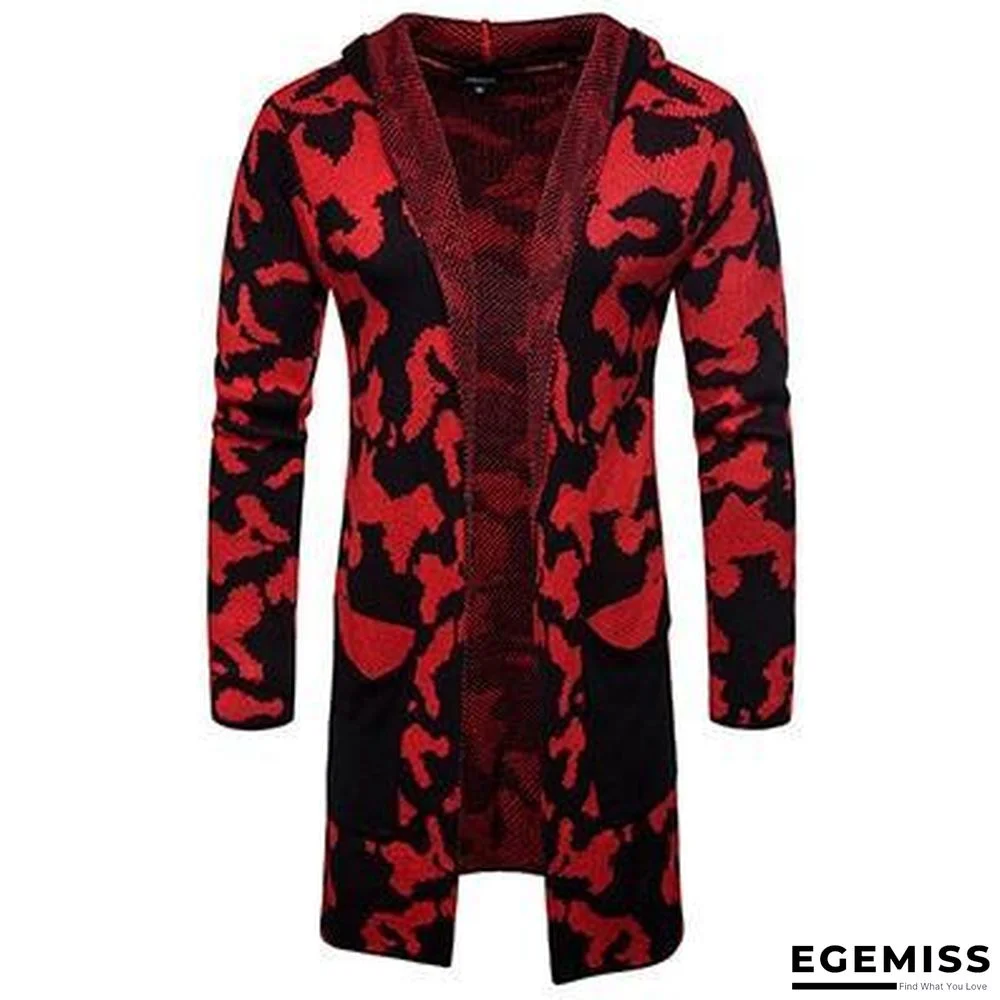 Men Casual Sweater Cardigan Men Winter Hooded Neck Quality Knitted Brand Male Sweaters large size | EGEMISS