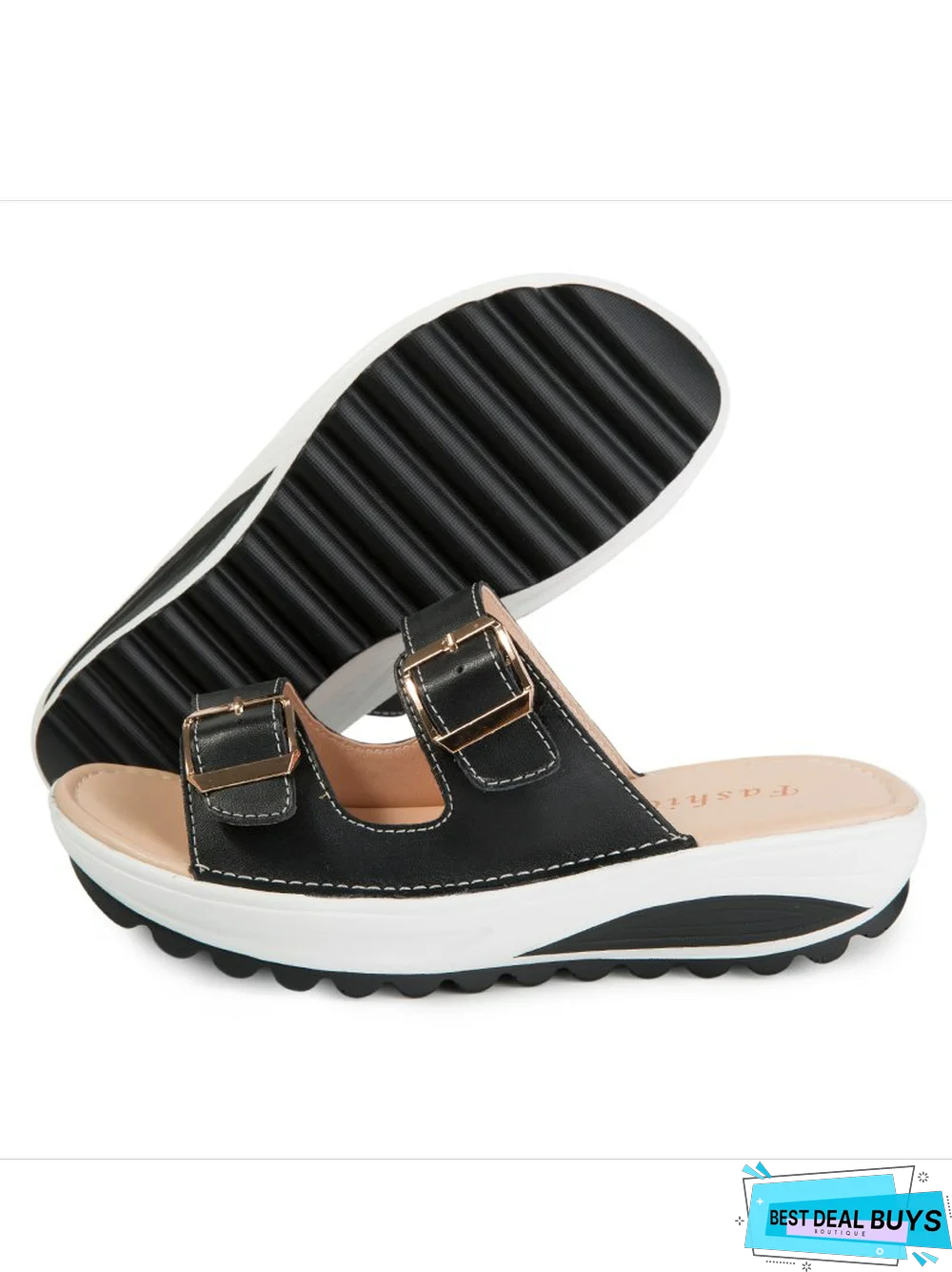 Casual Buckle All Season Flats