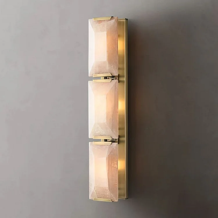 Harlown Calcite Triple Wall Sconce Vjlight