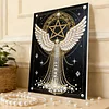 DIY Pearl Painting Angel for Home Wall Decor with Frame(30x40cm)
