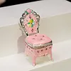 Home Furnishing Four-Piece Set: Enamel Jewelry Box