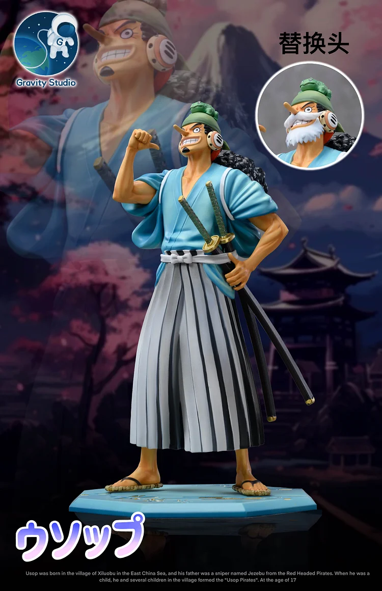 Gravity Studio - One piece - Usopp 1/8 Scale Statue(GK)