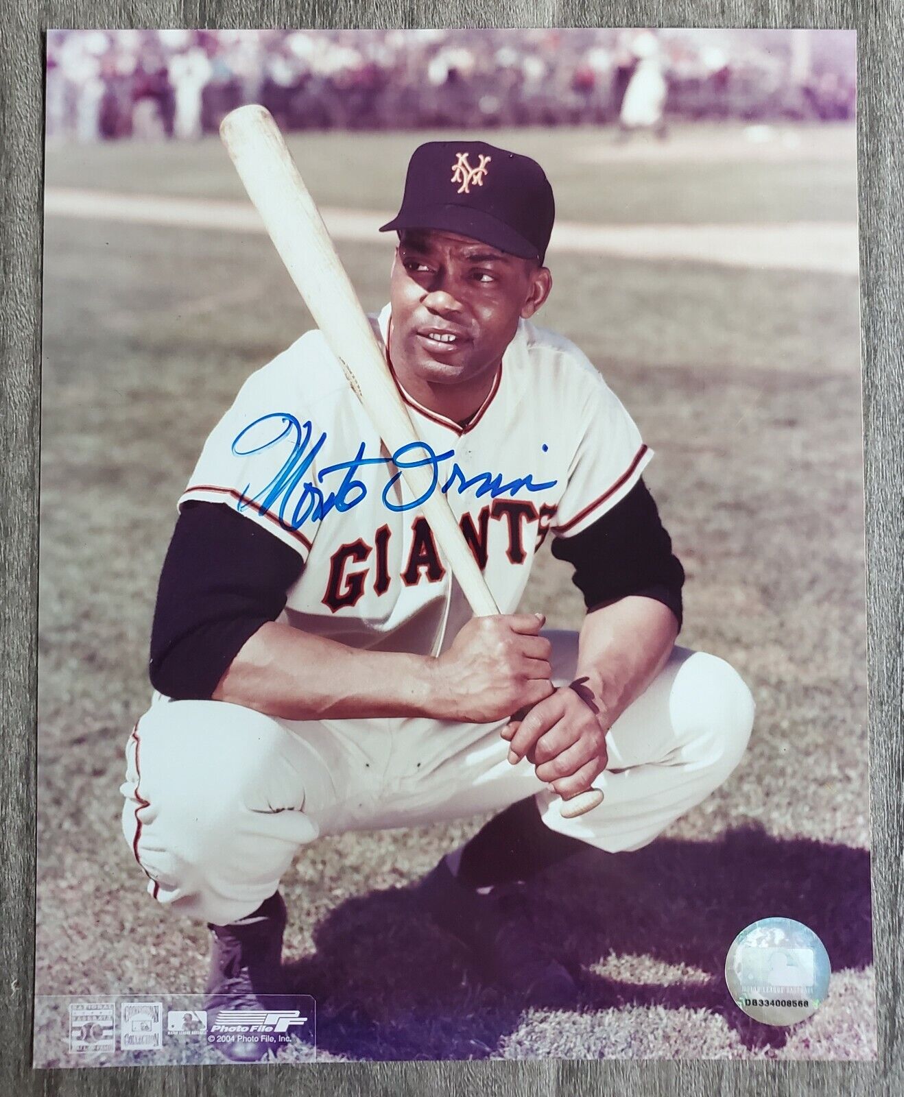 Monte Irvin Signed New York Giants 8x10 Photo Poster painting MLB HOF LEGEND RAD