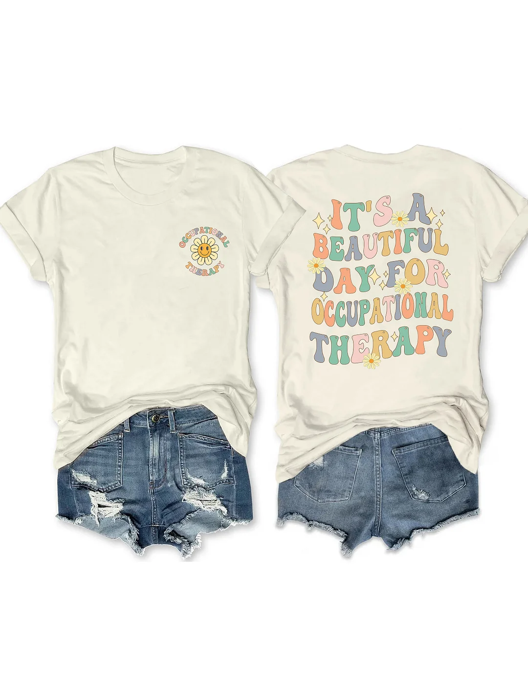Retro Occupational Therapy T-shirt