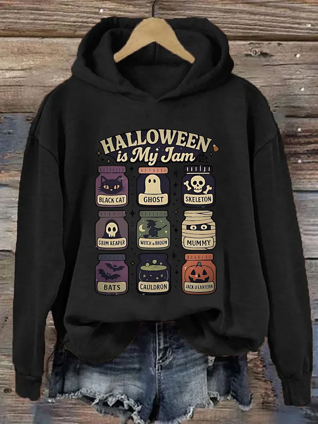 Halloween Jam Jars Hoodie