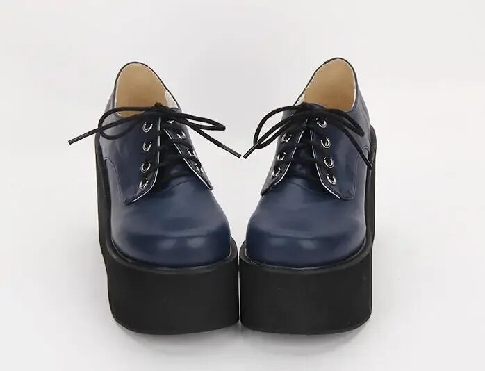 VCshoesMori Girl Lolita Shoes Woman Cosplay Punk Shoes Lady High Heels Pumps Women Princess Dress Shoes 10cm