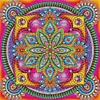 Multistyle Mandala - Peinture Diamant De Forme Sp&eacute;ciale - 30 X 30 CM