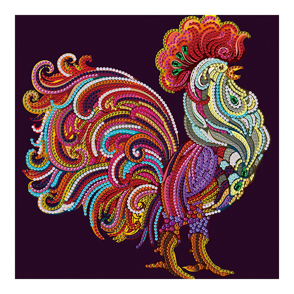 

Chicken - Special Shaped Diamond Painting - 30*30CM, 501 Original