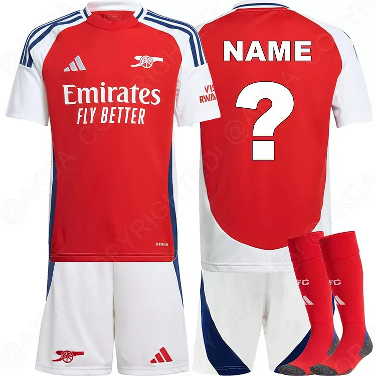 kids arsenal football kit