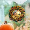 Autumn DIY Diamond Painting Acrylic Special Shape Pendant Hanging Kit
