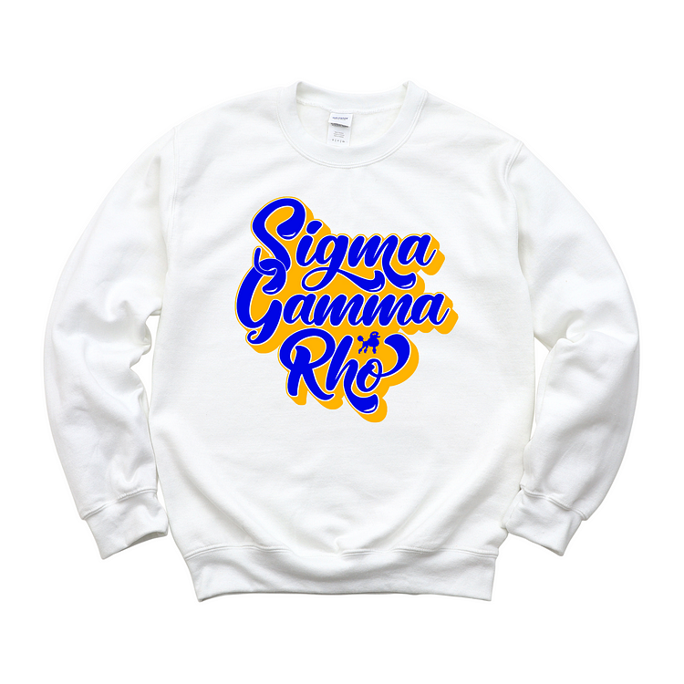 Sigma Gamma Rho Retro Crewneck