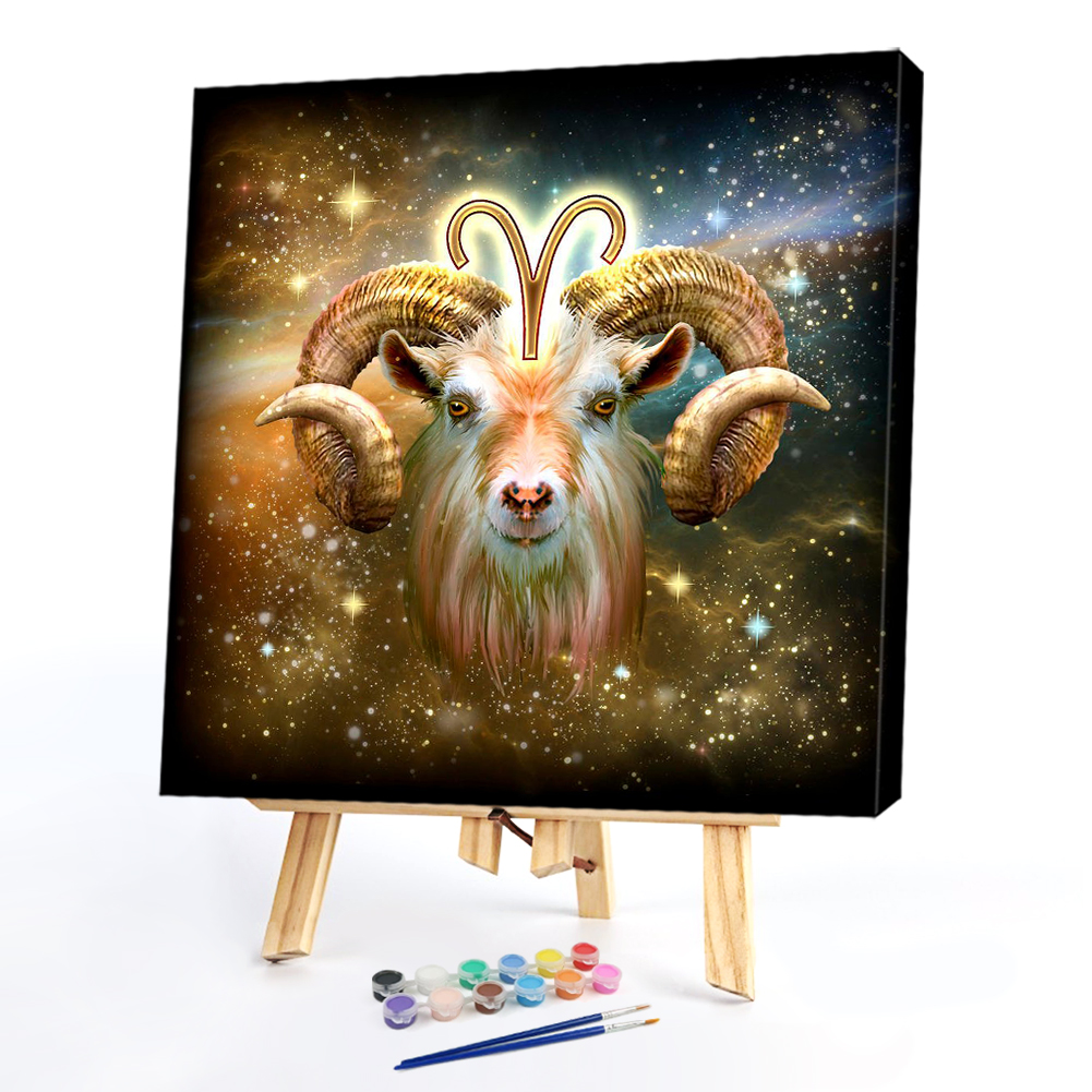 

40*40CM - Paint By Numbers - Aries, 501 Original