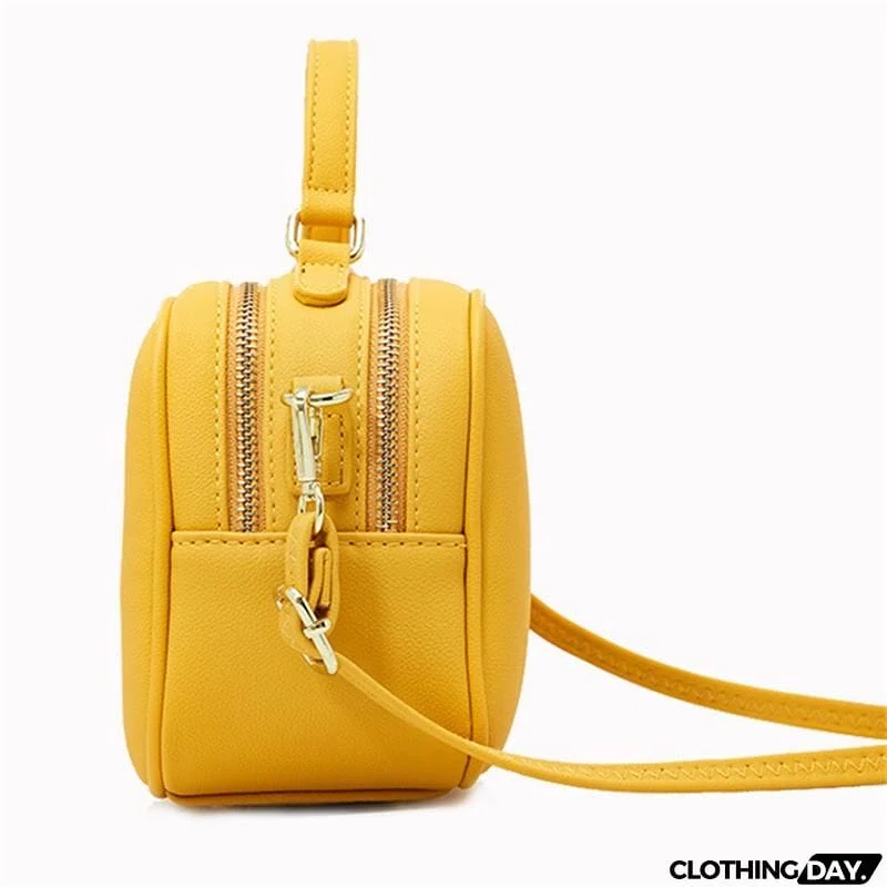 Women's Summer Fashion Letter Simple Zipper Casual Crossbody Bag