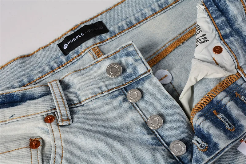 Purple 2023 New Fashion Jeans 9006