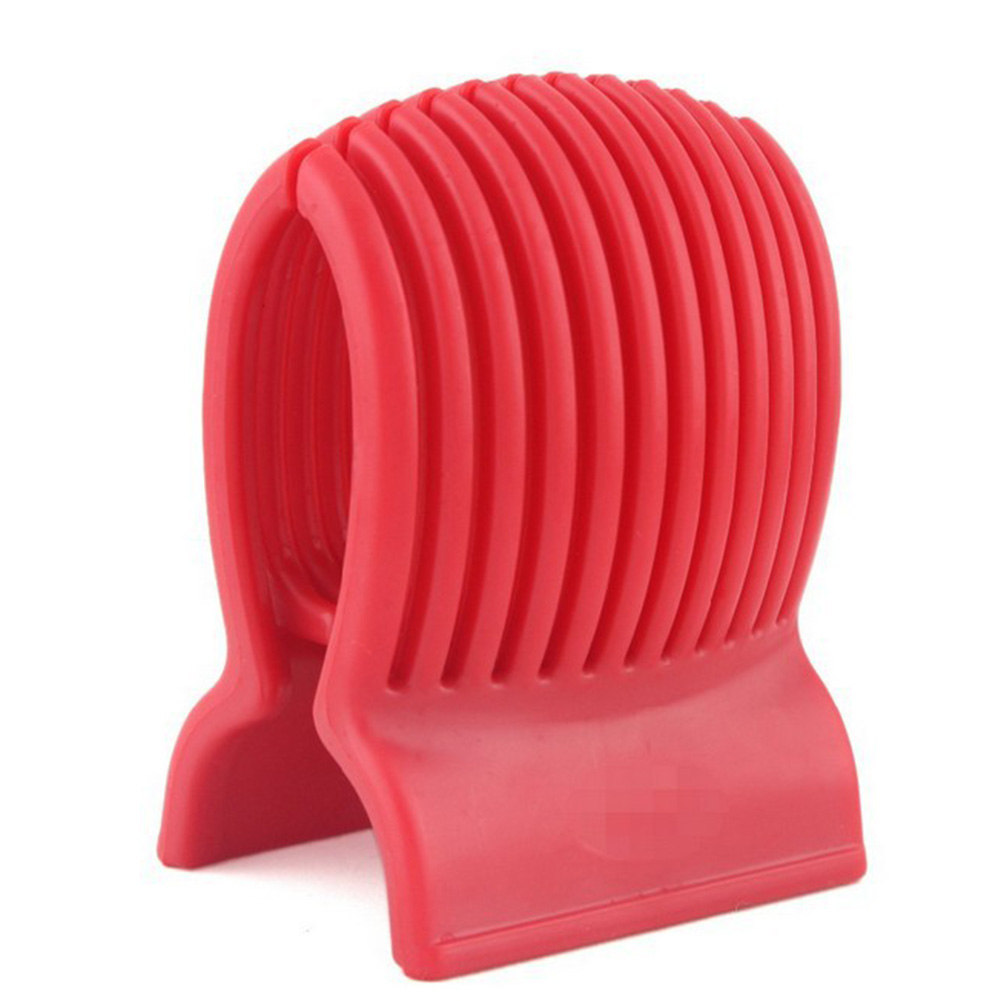 

Tomato Slicer Cutter Potato Shredder Fruit Vegetables Cutting Aid Holder, 501 Original