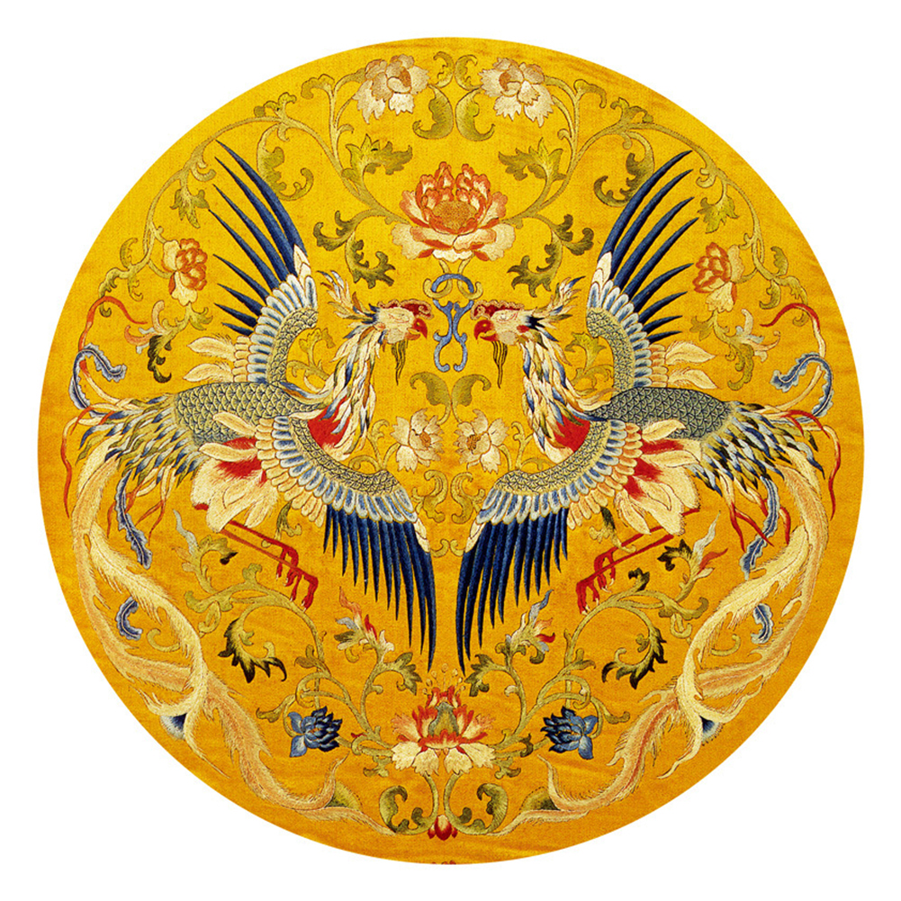 

Phoenix - 11CT Stamped Cross Stitch - 60*60CM, 501 Original