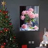 Pink Rose-Full Round Diamond Painting 30*40CM