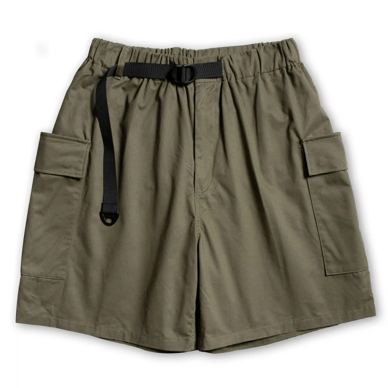 Men's Olive Green Cargo Shorts