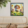 Diamond Painting -DIY Round Drill Easter Chicken(40x40cm)