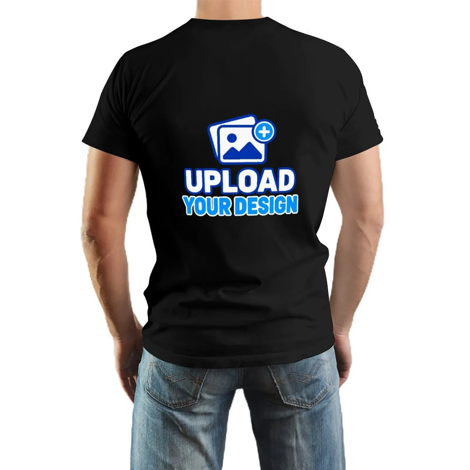 Men's T-shirt customized with your own uploaded design