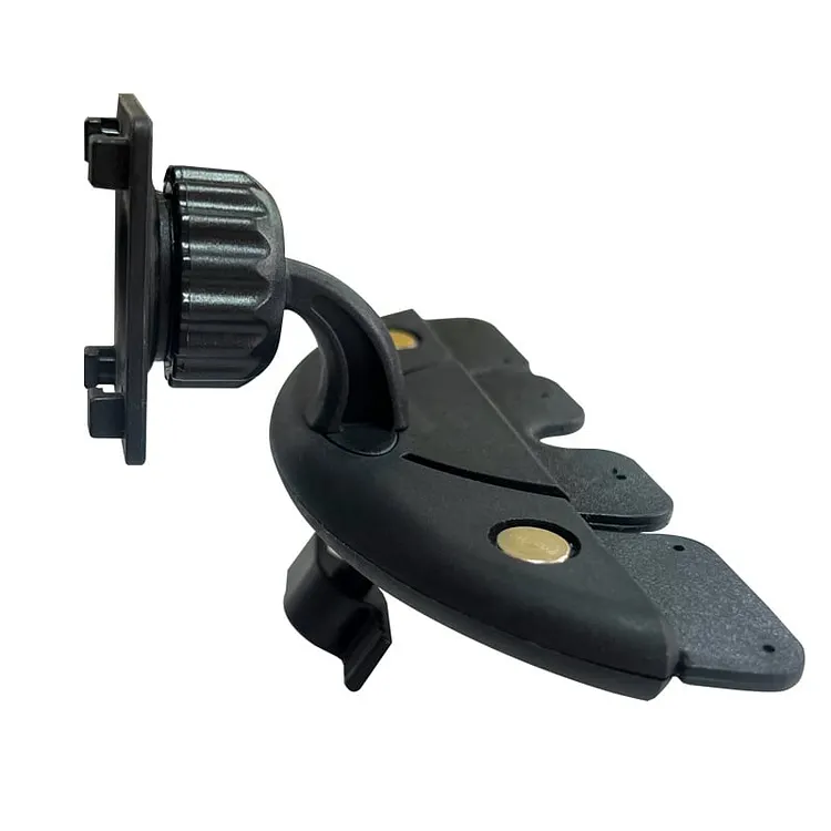 360&deg; Rotating CD Slot Car Mount &ndash; Triangle Stable Holder for CarPlay Screens, GPS & Dashcams 