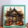 (Multi-Style) Halloween House-11CT Stamped Cross Stitch 40*40cm