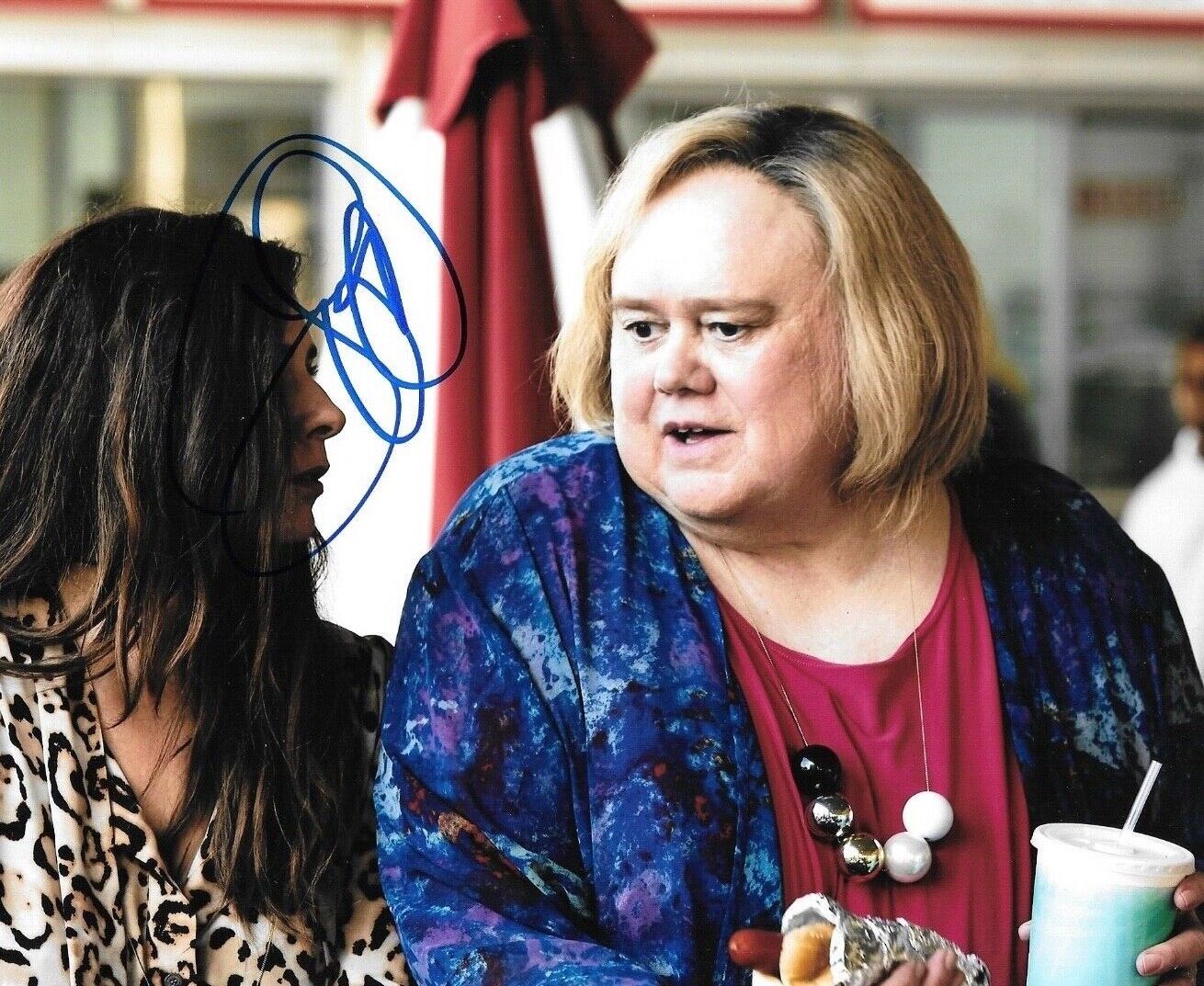 * LOUIE ANDERSON * signed autographed 8x10 Photo Poster painting * BASKETS * 5