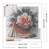 Magnifique Jupe Fille-Ronde Drill Diamond Painting-40*40CM