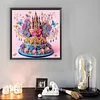 Cakes Desserts - Crystal Rhinestone Diamond Painting
