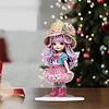 (Multistyle) Acrylique Mignon Fille-Bricolage Ornement 5D Bricolage Artisanat