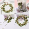 50PCS Cute Green Leaves Acrylic DIY Jewelry Accessories