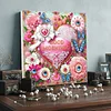 (Pre-Framed)Good Morning-Special Shape Diamond Painting Kit(25x25cm)